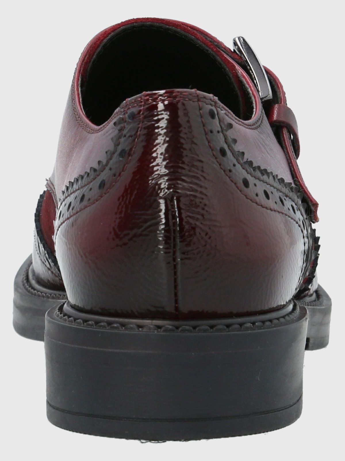 Zapato Cuero Mujer Tyloor Burdeo-6