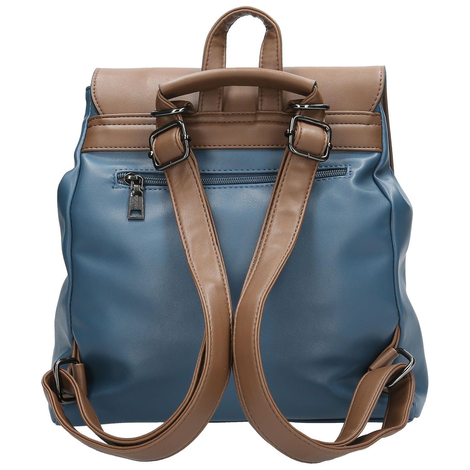 Mochila Convertible Mujer Gleni Backbag Denim-1