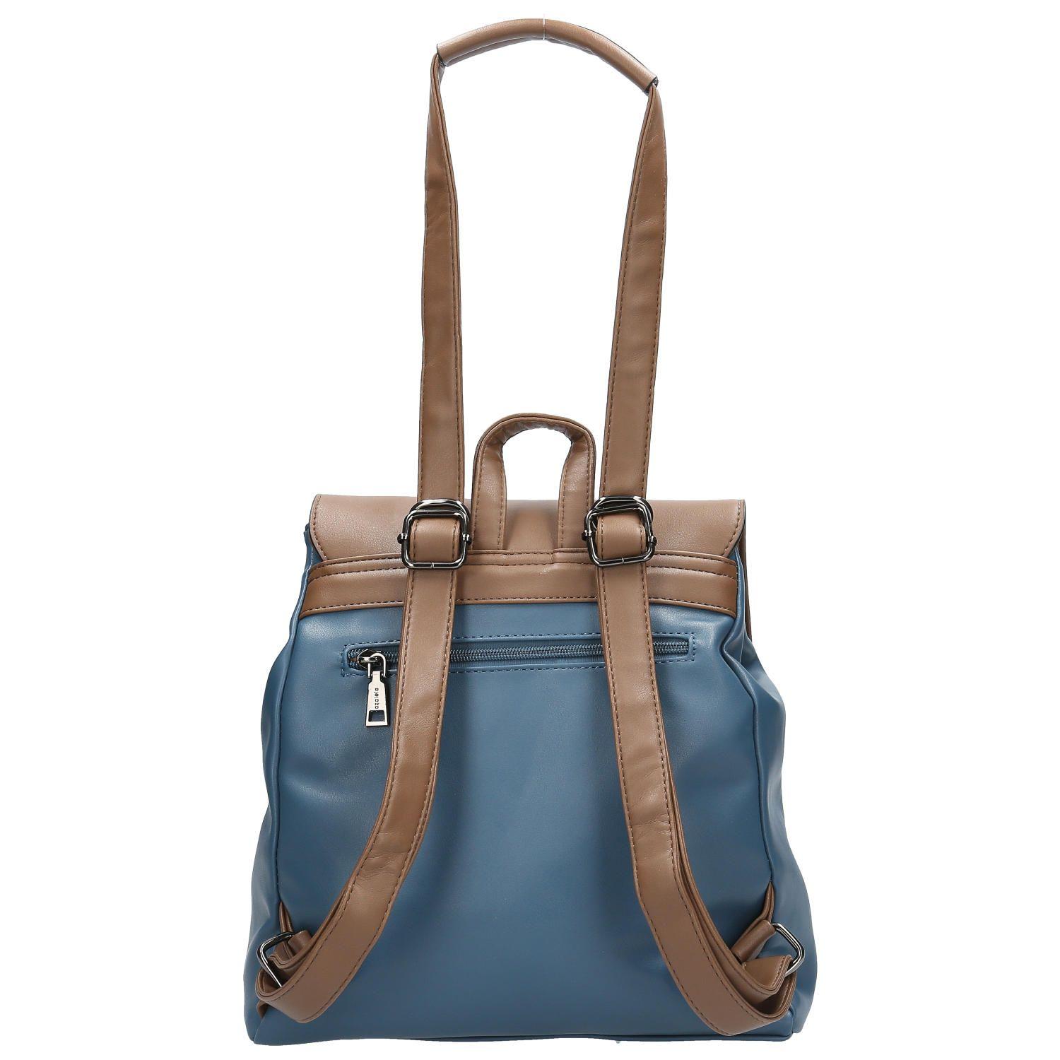 Mochila Convertible Mujer Gleni Backbag Denim-2