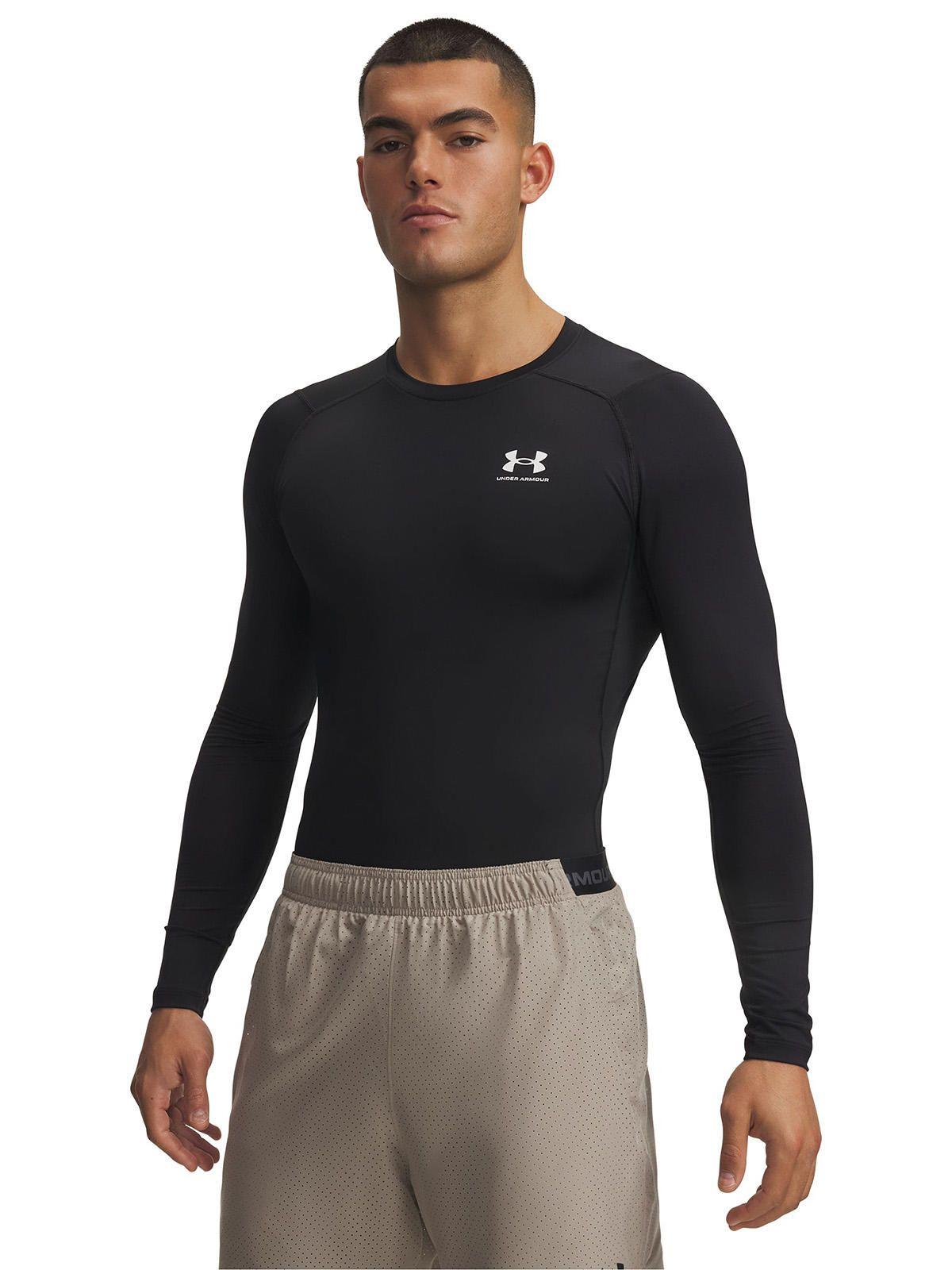 Primera Capa Superior Hombre Heatgear Armour Comp Negro-0