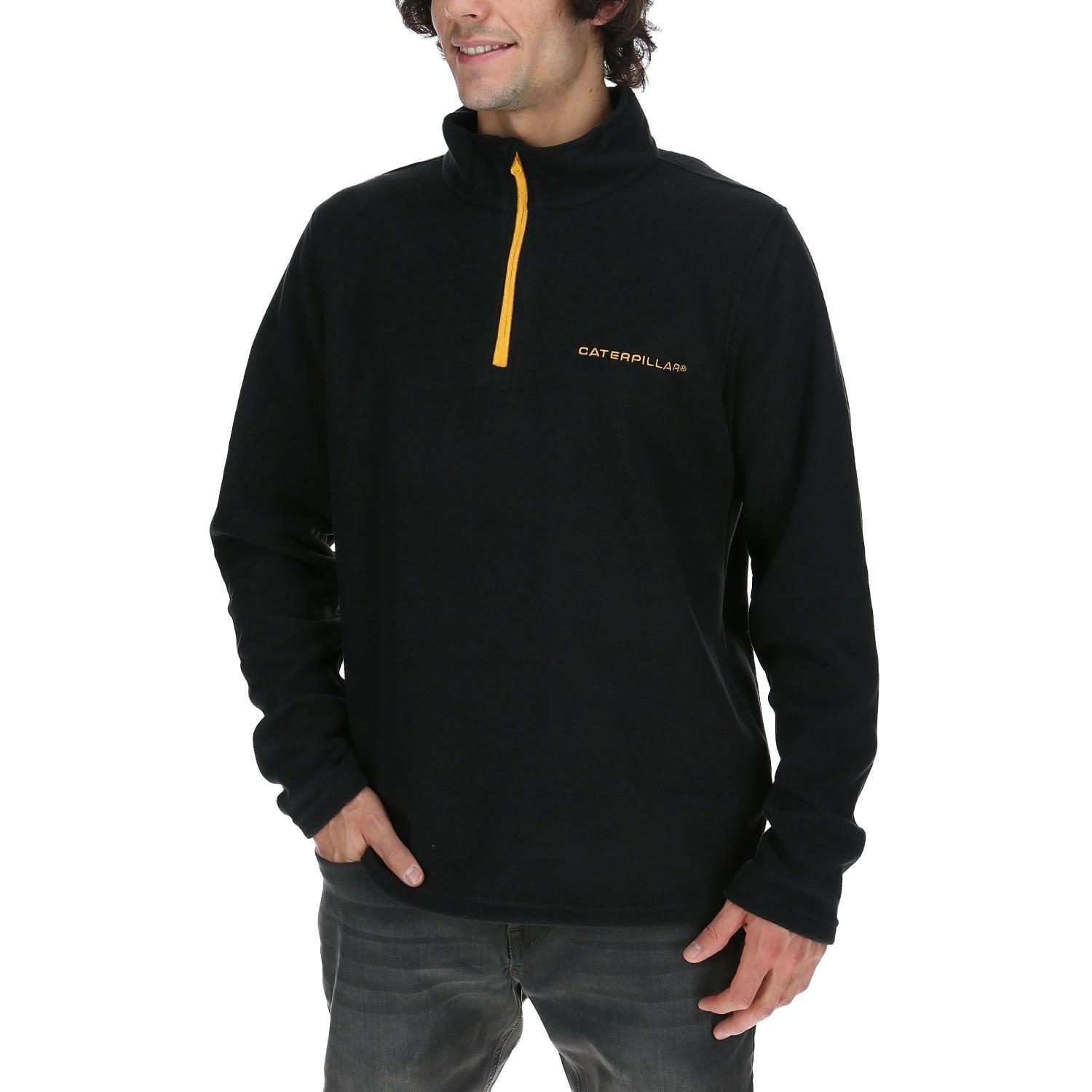 Polar Hombre Microfleece Qtr Zip Negro-0