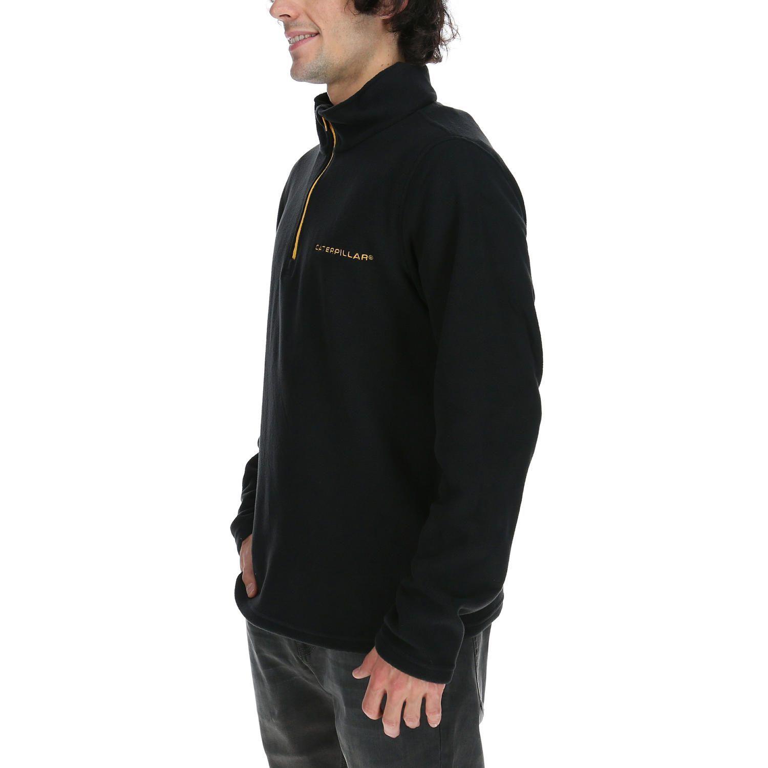Polar Hombre Microfleece Qtr Zip Negro-1