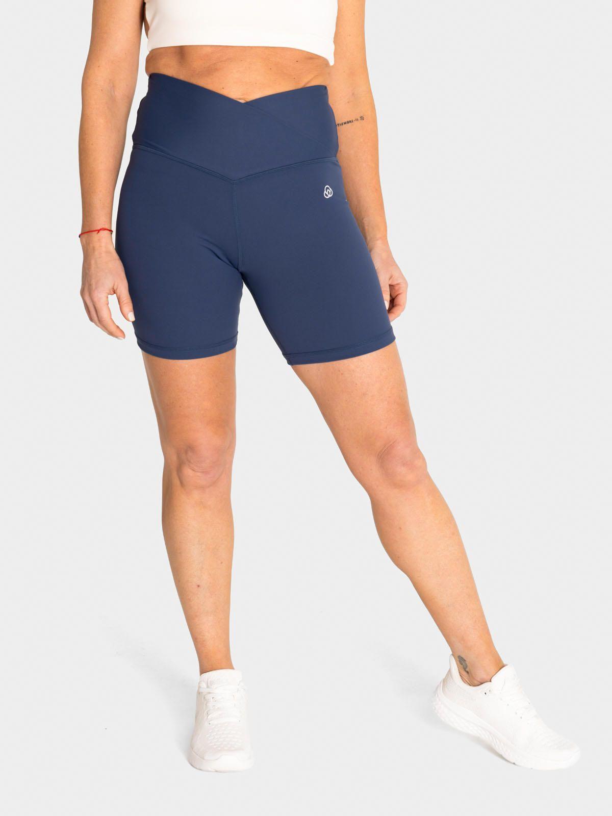 Calza Biker Mujer Sofi Azul -0