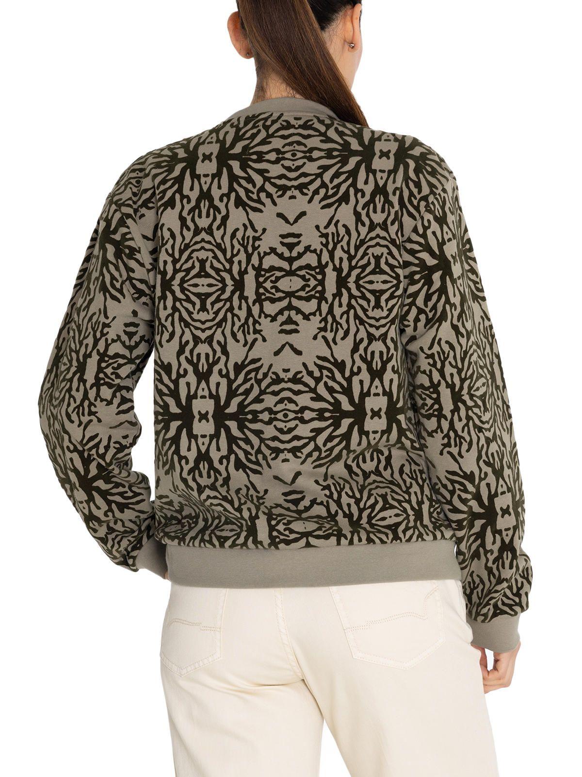 Polerón Algodón Orgánico Verde North Mujer -6