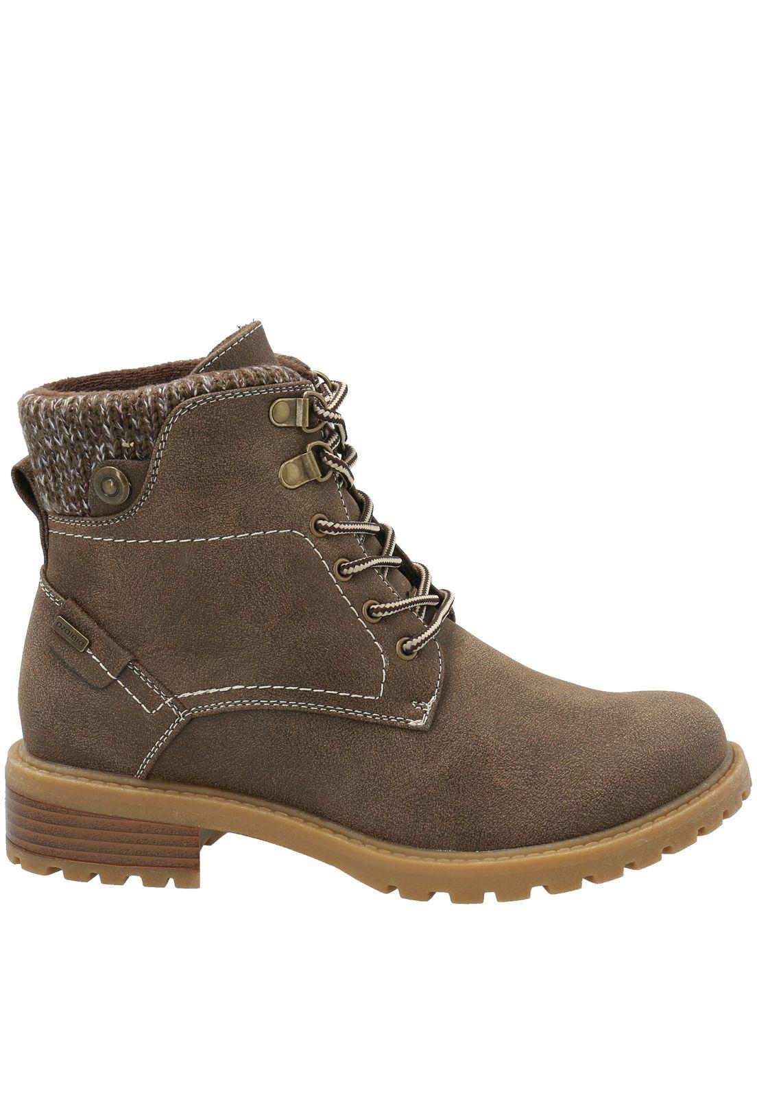 Botin Mujer Casey 2 Taupe-1