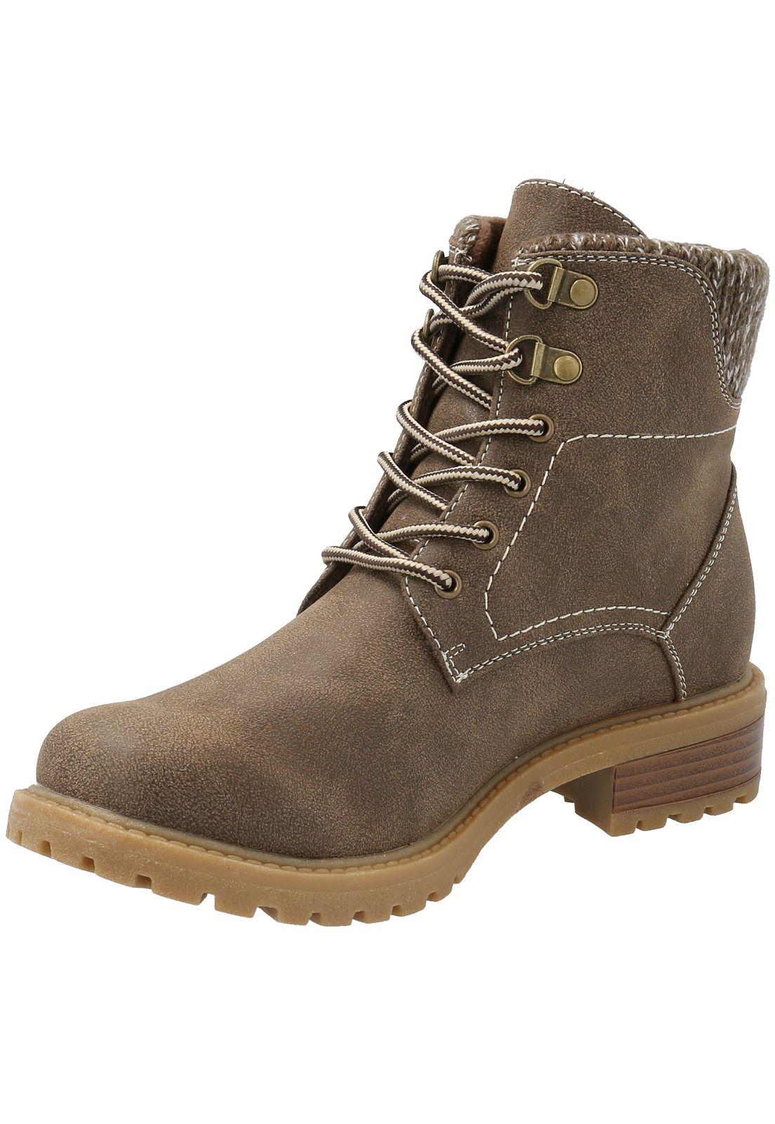 Botin Mujer Casey 2 Taupe-3
