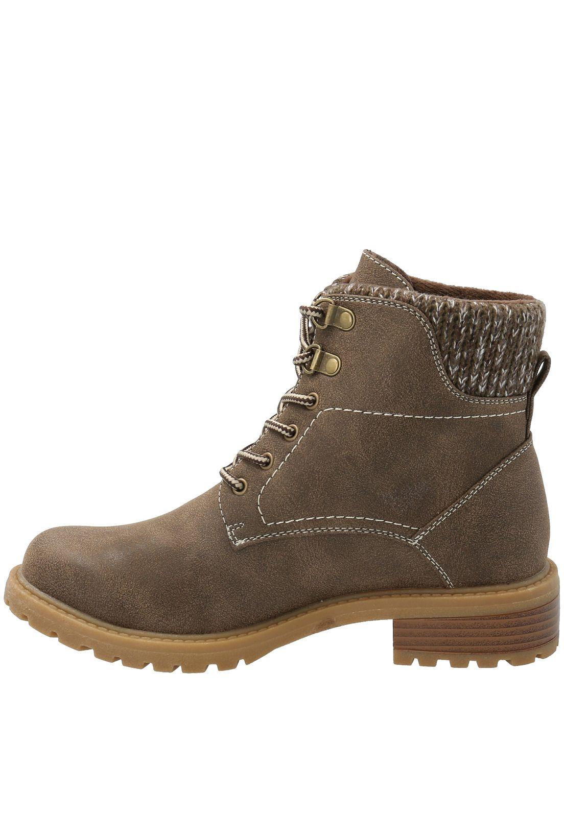 Botin Mujer Casey 2 Taupe-4