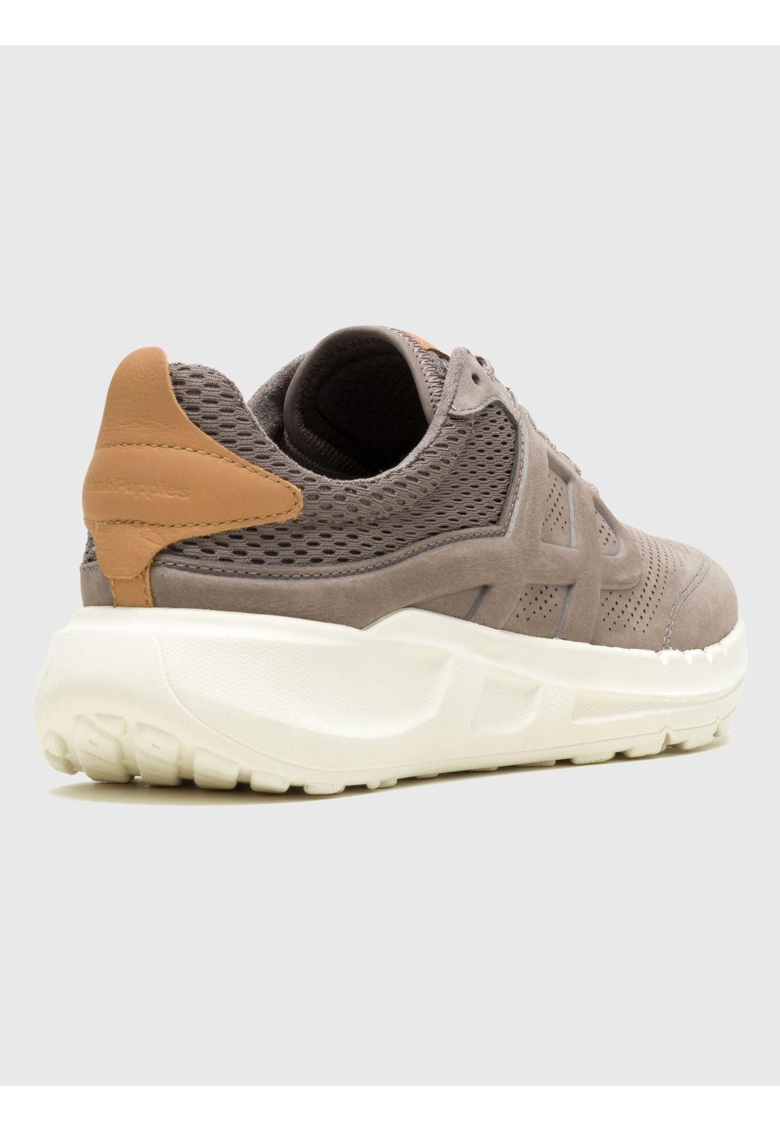 Zapatilla Cuero Mujer Seventy8 Run Gris-3