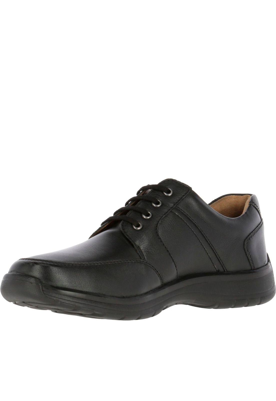 Zapato Cuero Leader Henson Negro-1