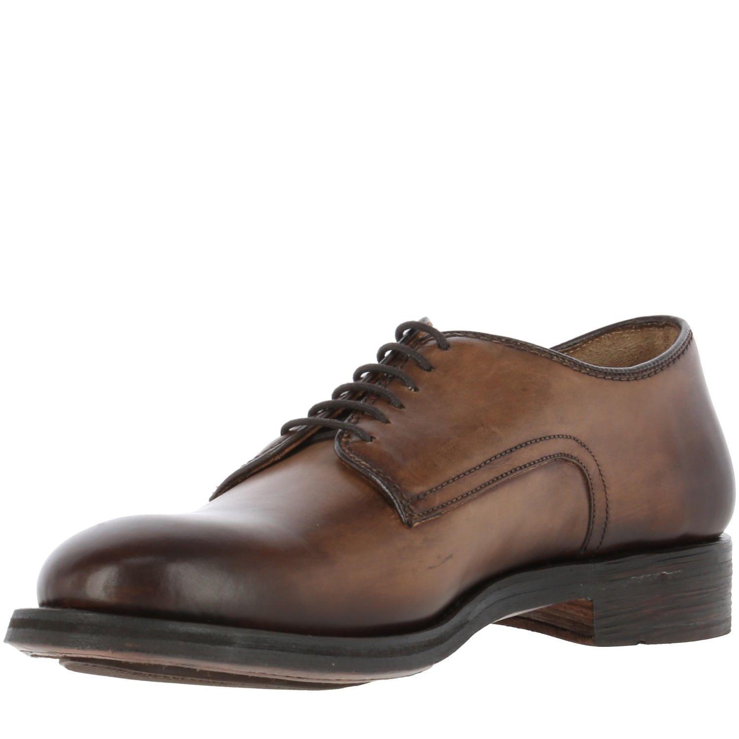 Zapato Cuero Hombre Coventry Café-1