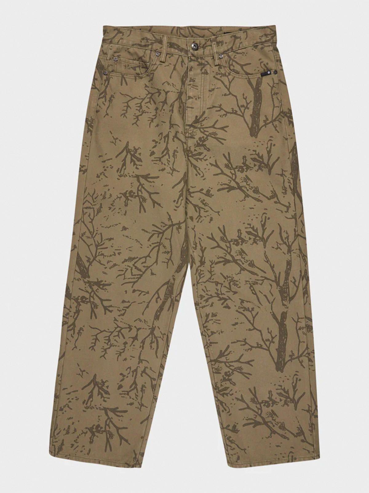Pantalón Hombre Bigfoot big 5 canvas Café-0