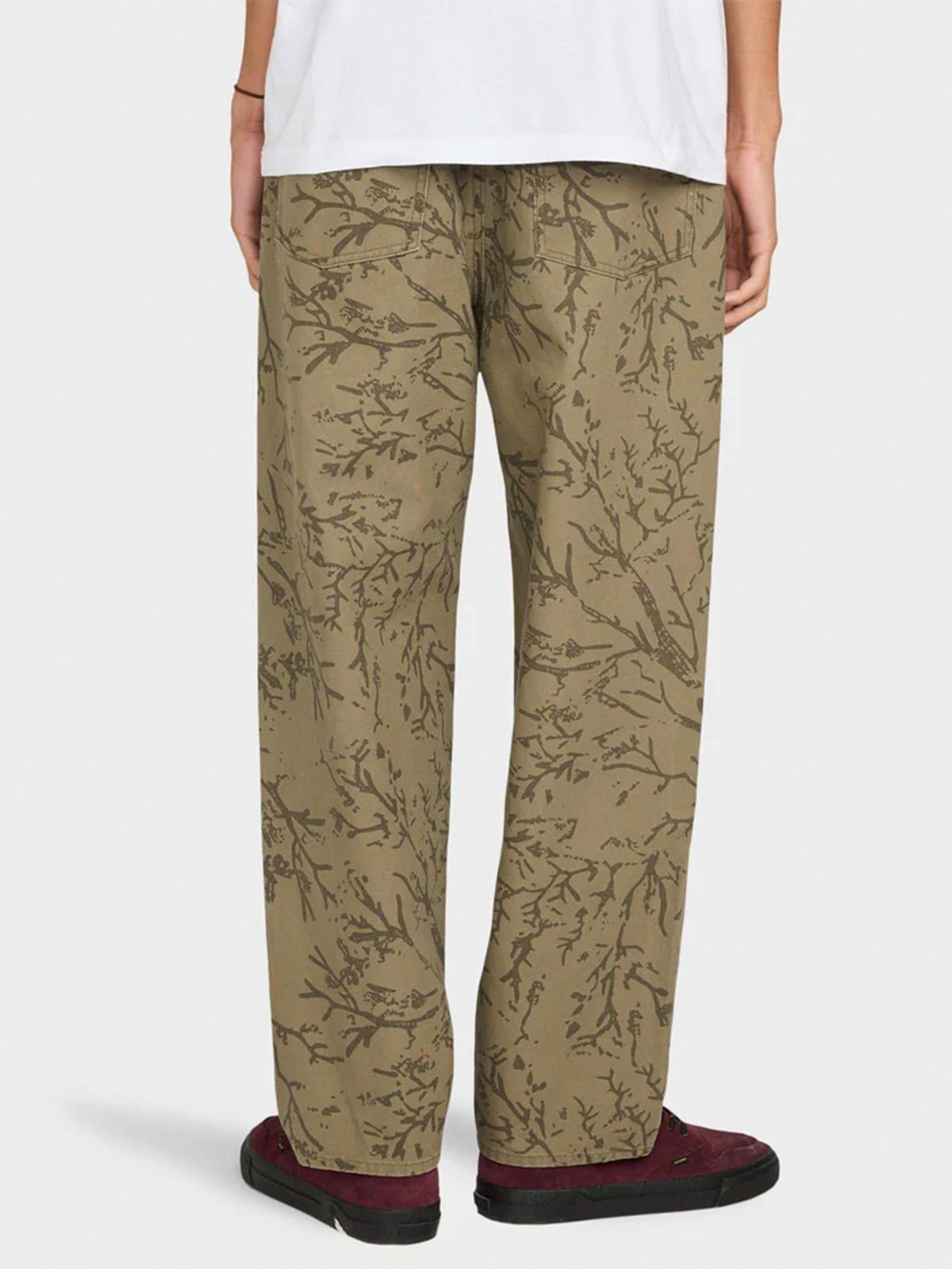 Pantalón Hombre Bigfoot big 5 canvas Café-4