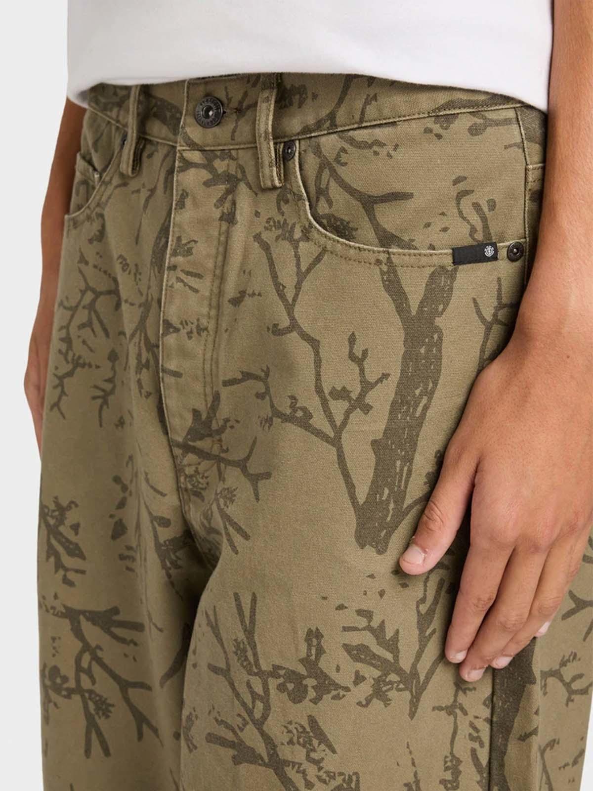 Pantalón Hombre Bigfoot big 5 canvas Café-5