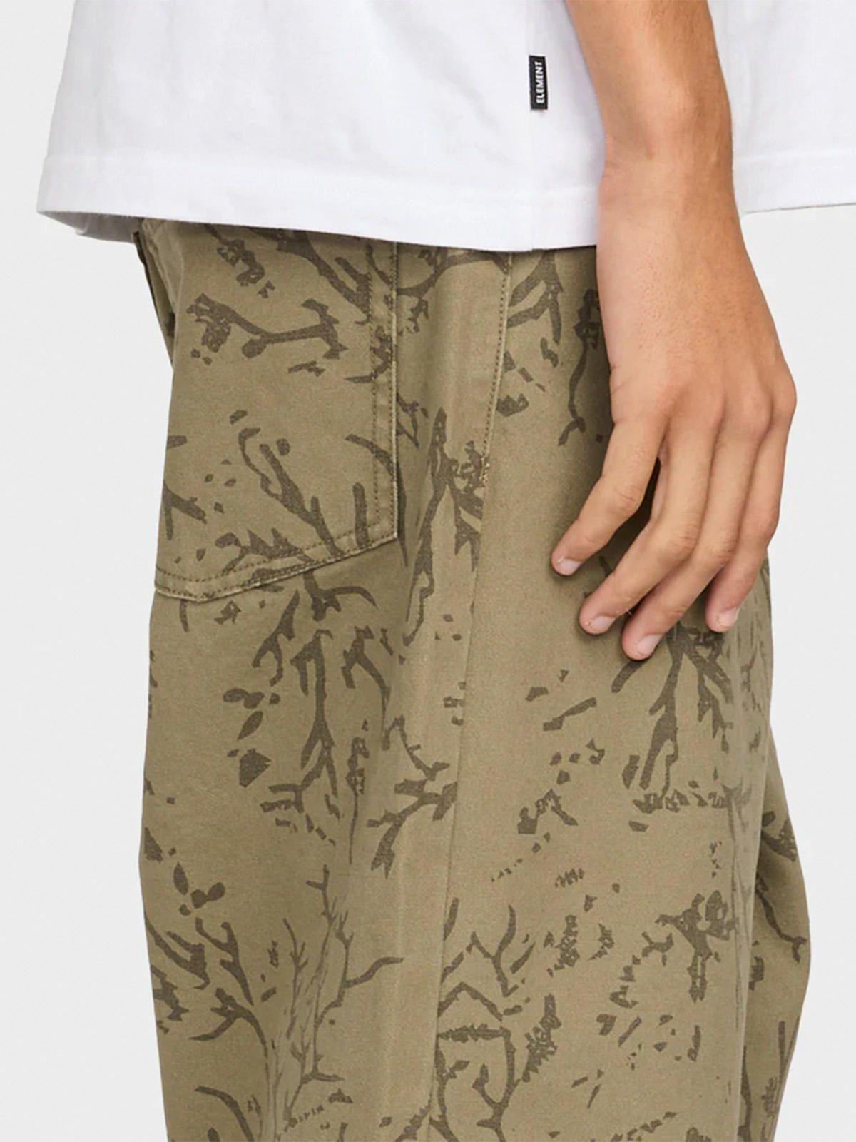 Pantalón Hombre Bigfoot big 5 canvas Café-6