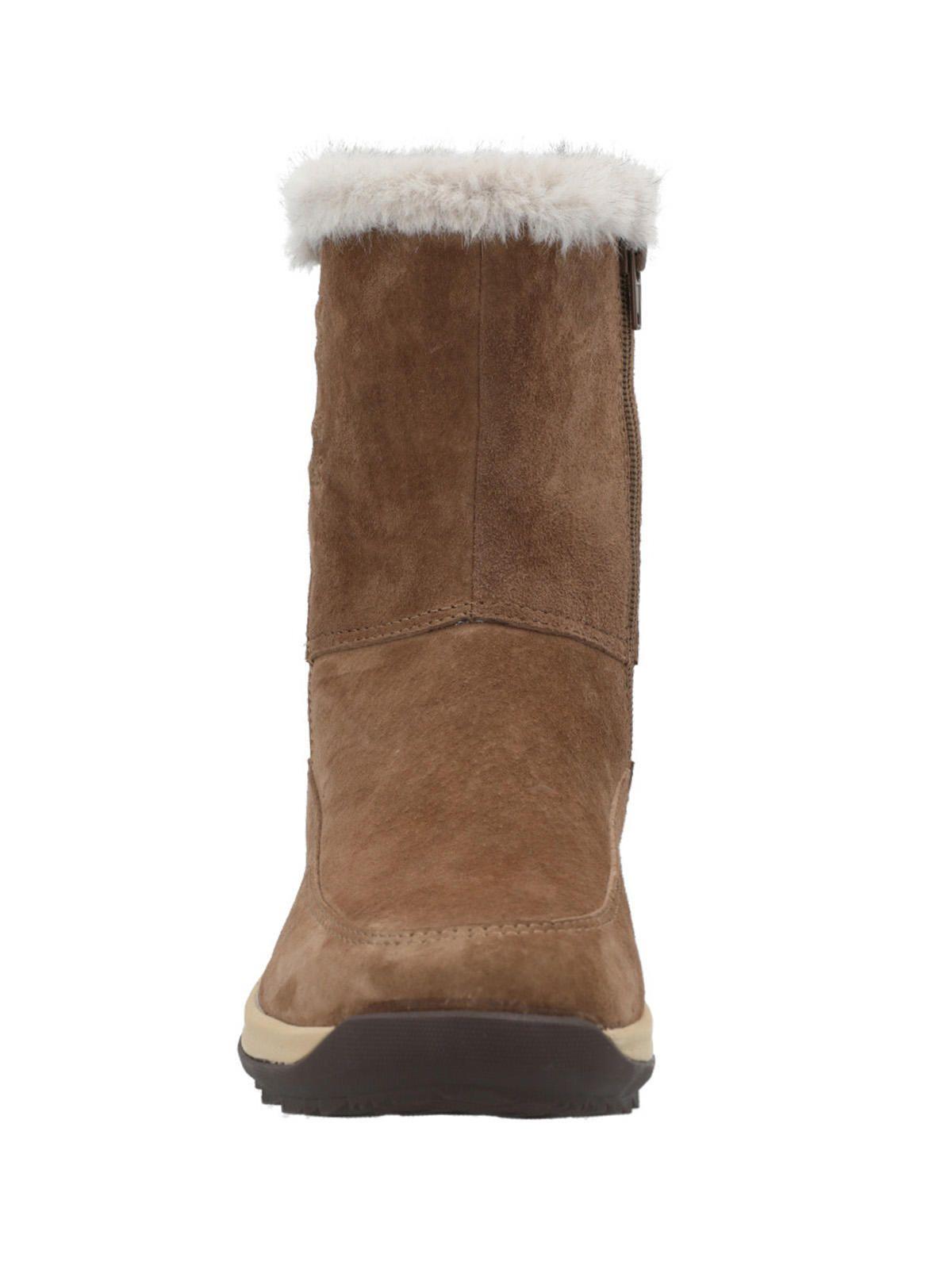 Botín Cuero Mujer Varja Camel-3