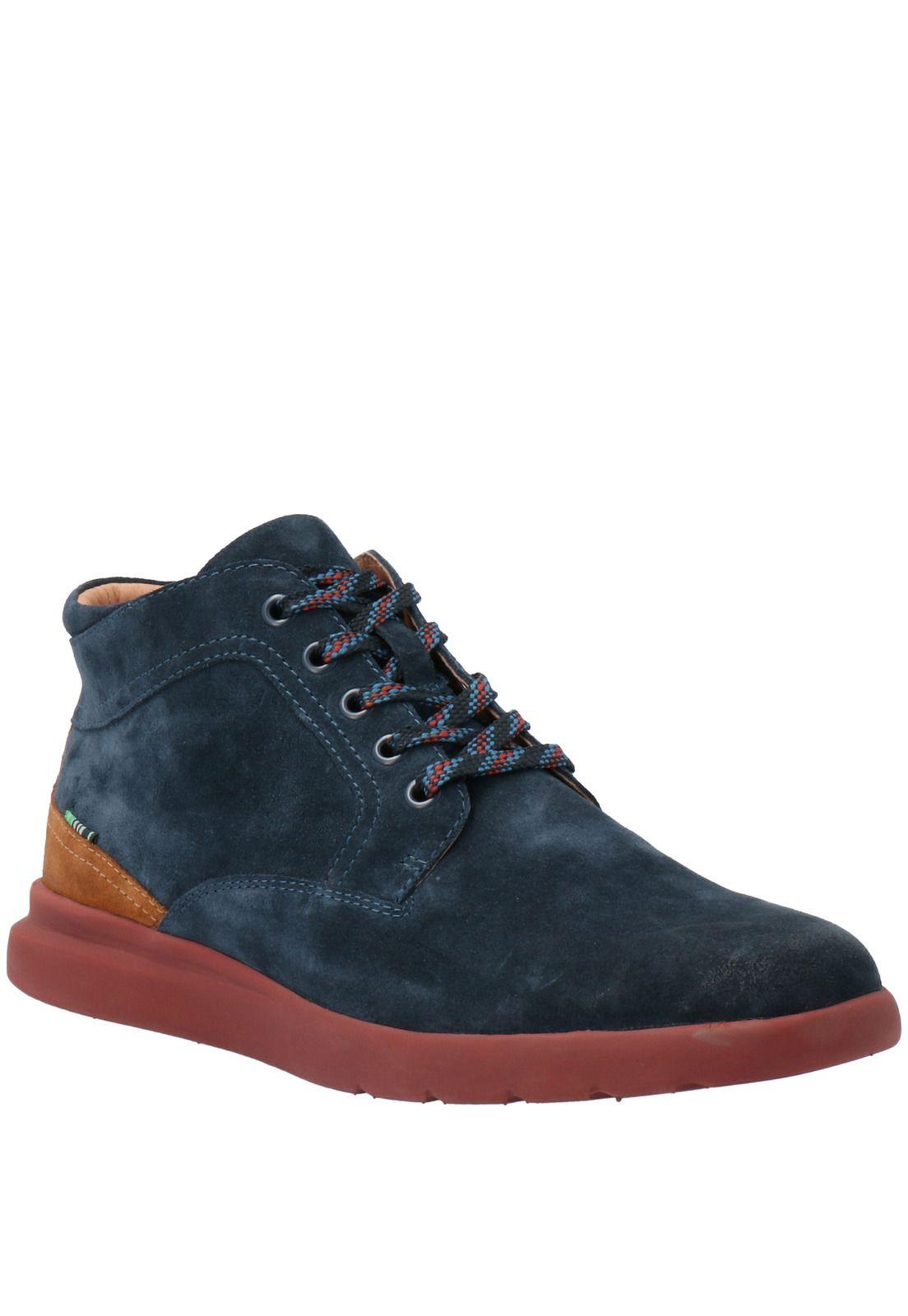 Zapatilla Hombre Molina Cuero Azul Marino-0