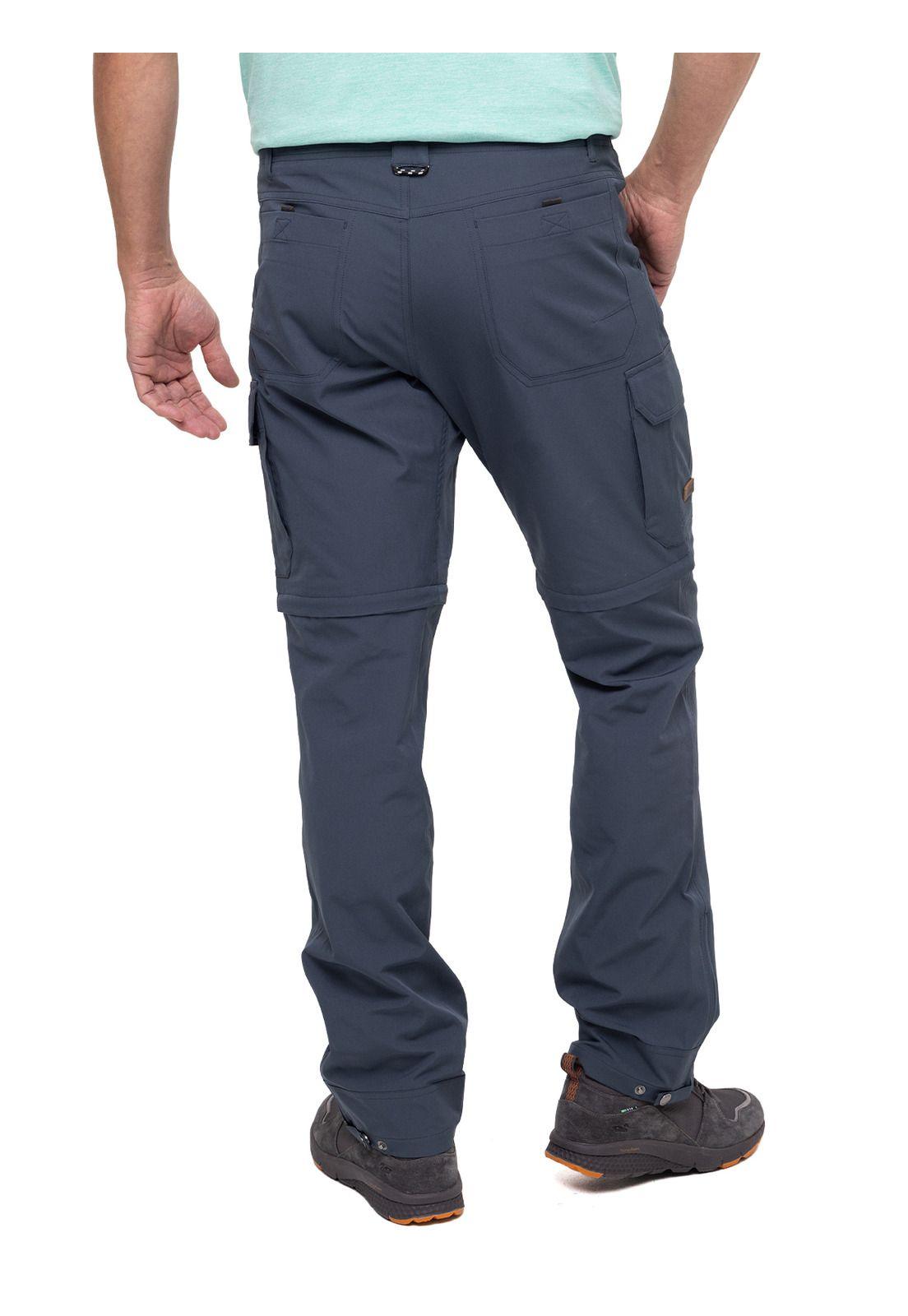 Pantalón Natural Flex Desmontable Azul Hombre-5