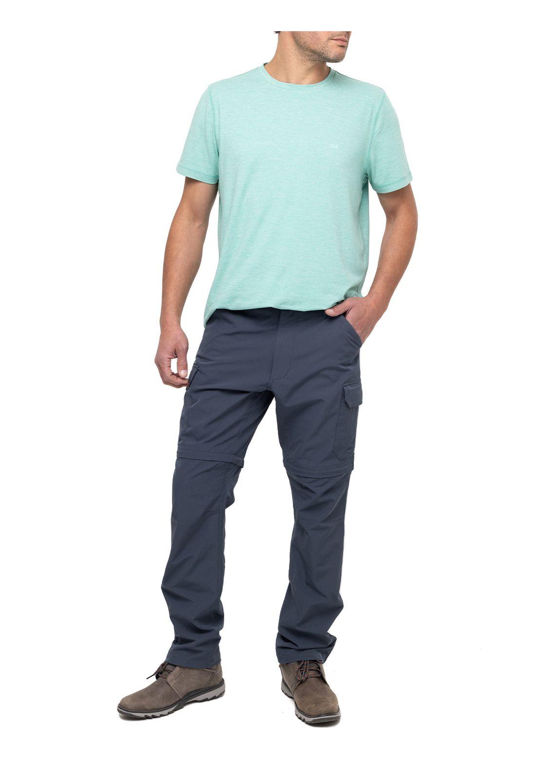 Pantalón Natural Flex Desmontable Azul Hombre-9