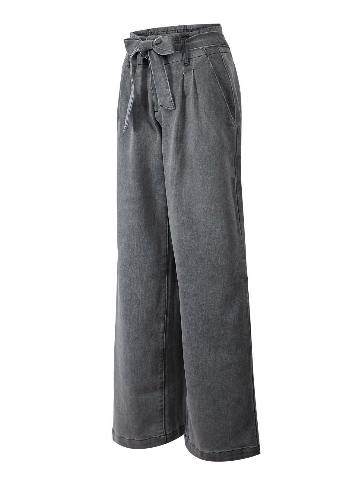 Jeans Algodón Mujer Durian Gris-0