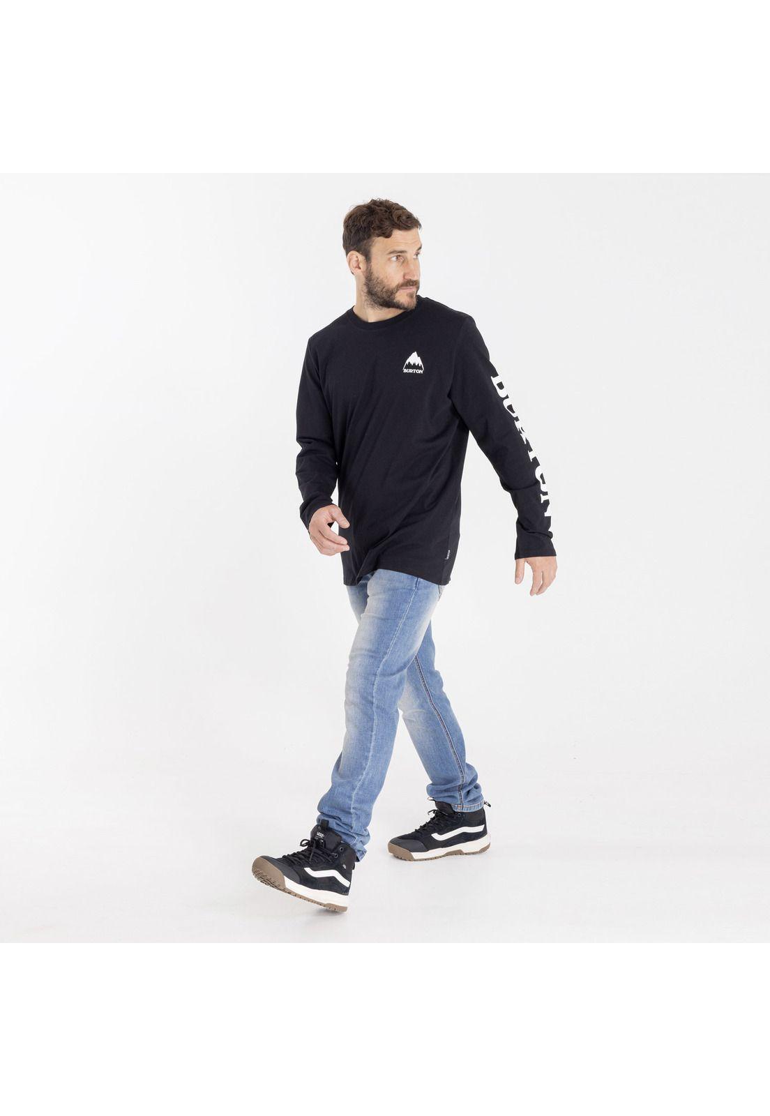 Polera Manga Larga Elite Ii Negro Hombre-4