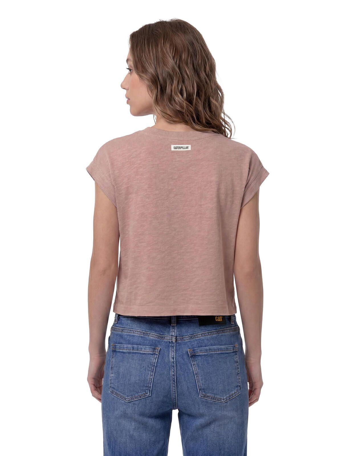 Polera Mujer Slub Knit Fashion Rosa Pálido-1
