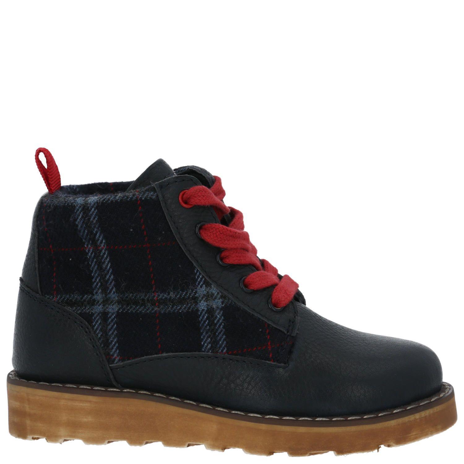 Botín Cuero Niño Fallbroke Café-1