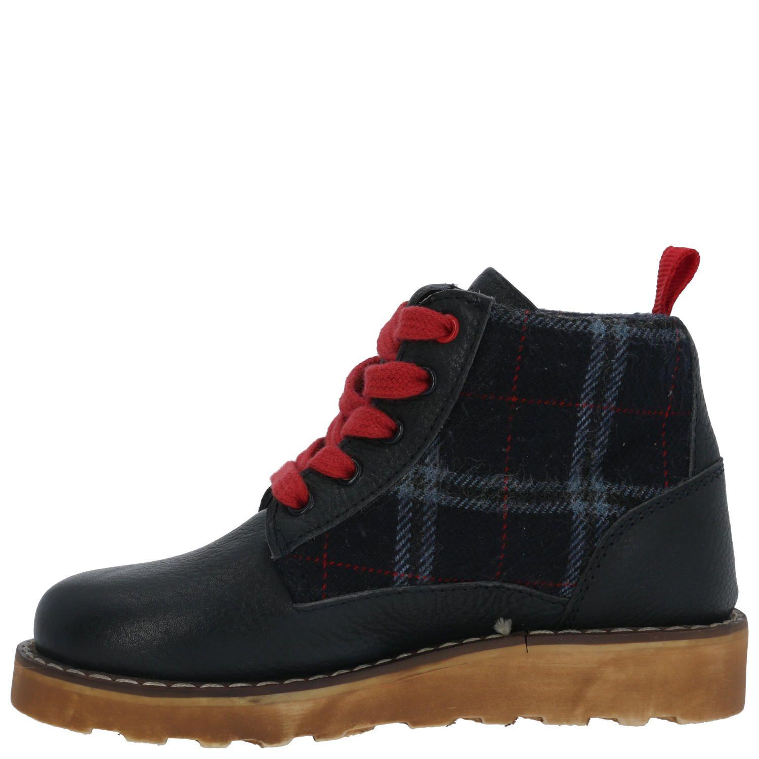 Botín Cuero Niño Fallbroke Café-5