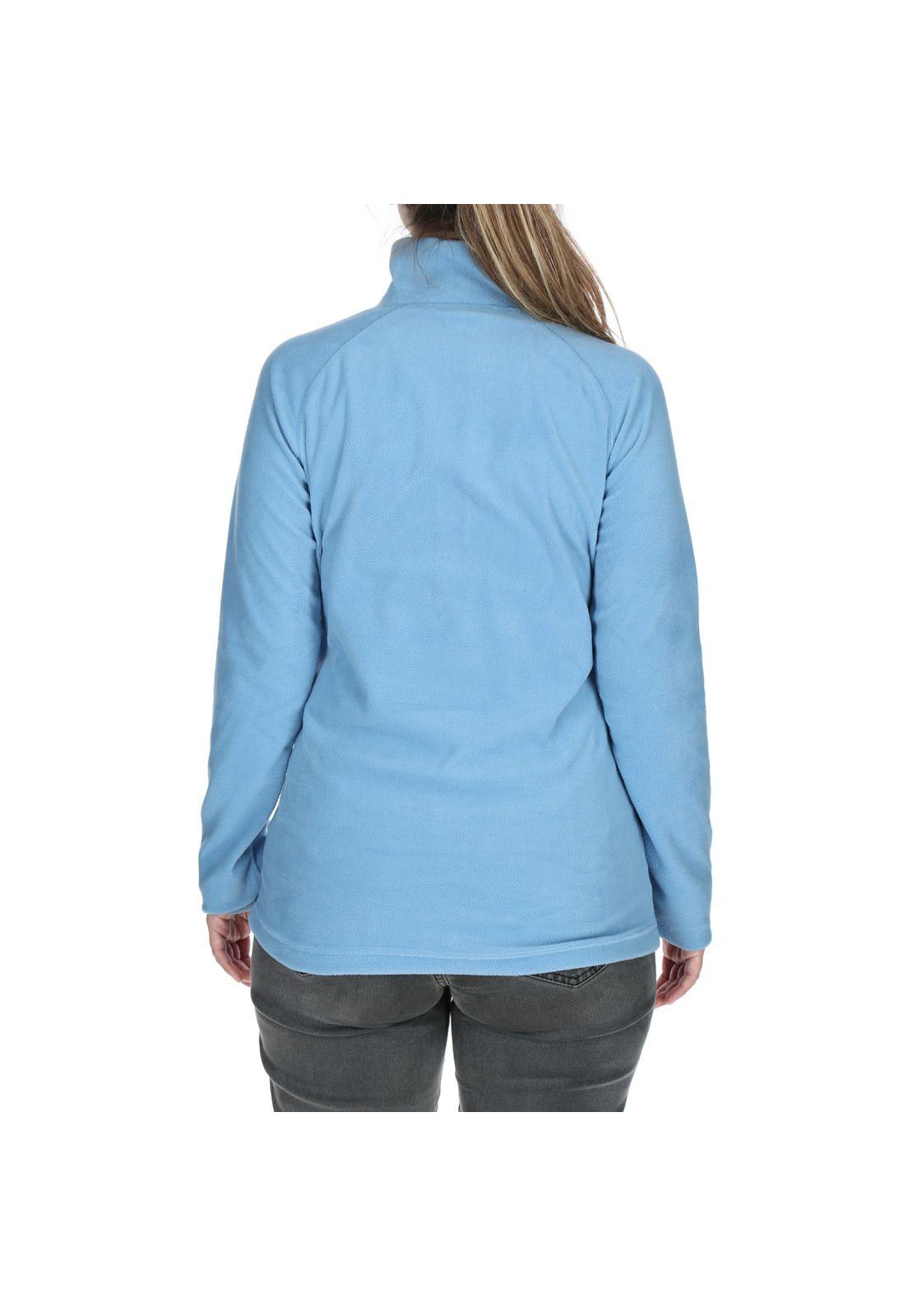 Polar Thermochill 1/4Zip Celest Mujer-3