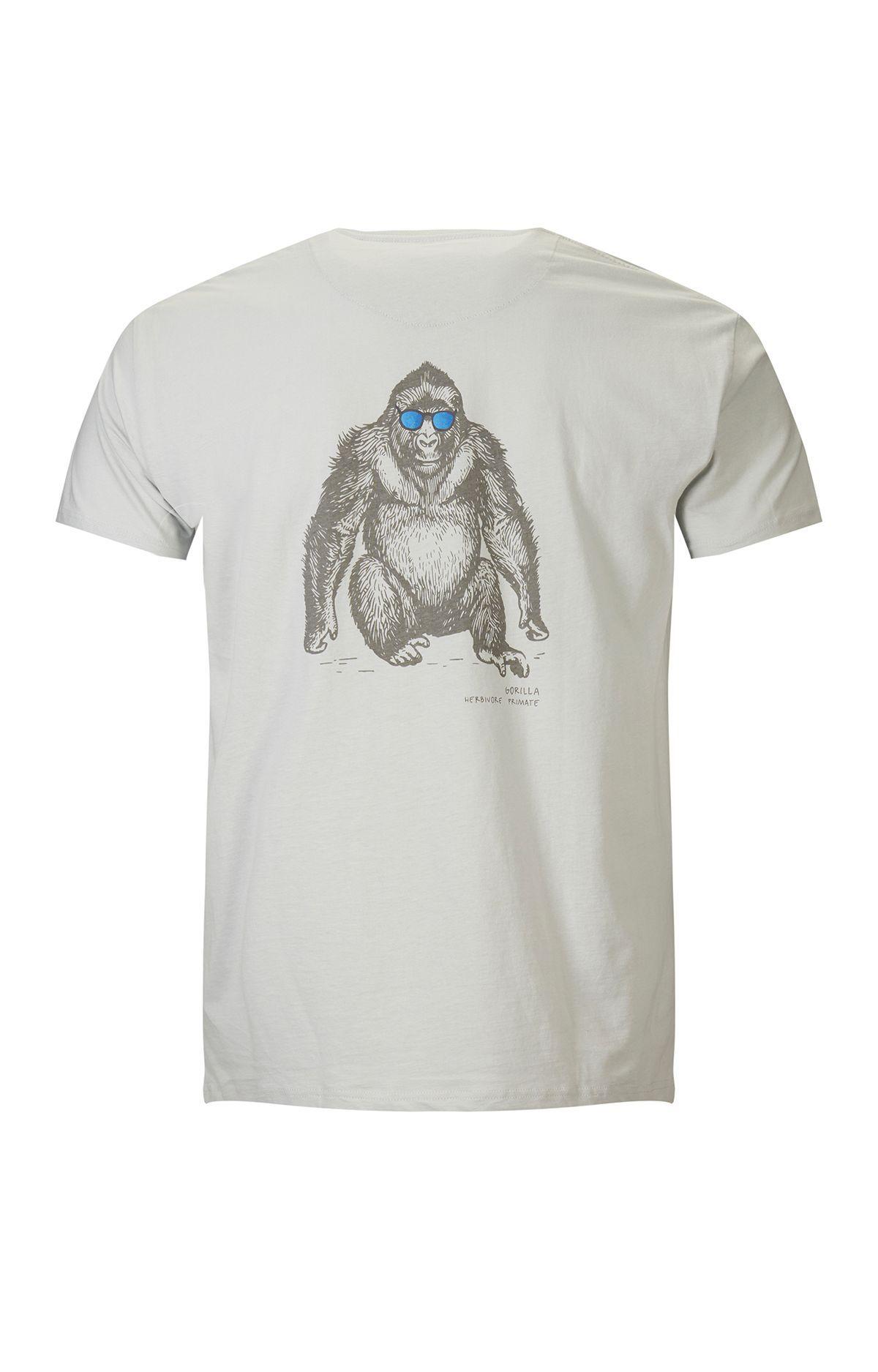 Polera Algodón Orgánico Hombre Organic Gris-1