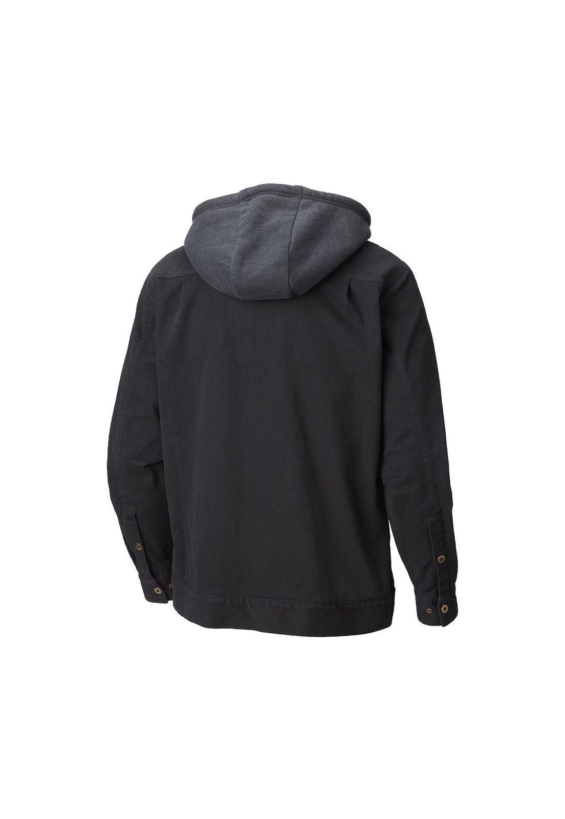 Camisa M/L Pilot Peak Shirt Negro-1