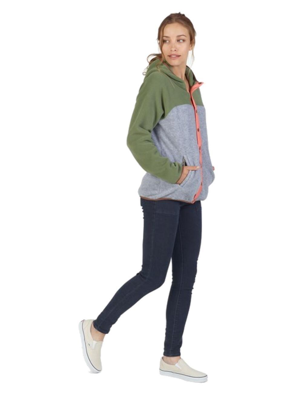 Polar Mujer Hearth Fleece Snap-U-2