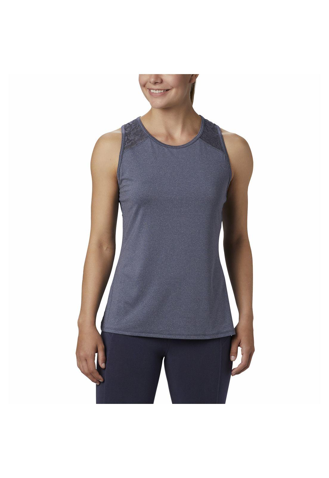 Polera Mujer Peak To Point Ii Tan Azul-0
