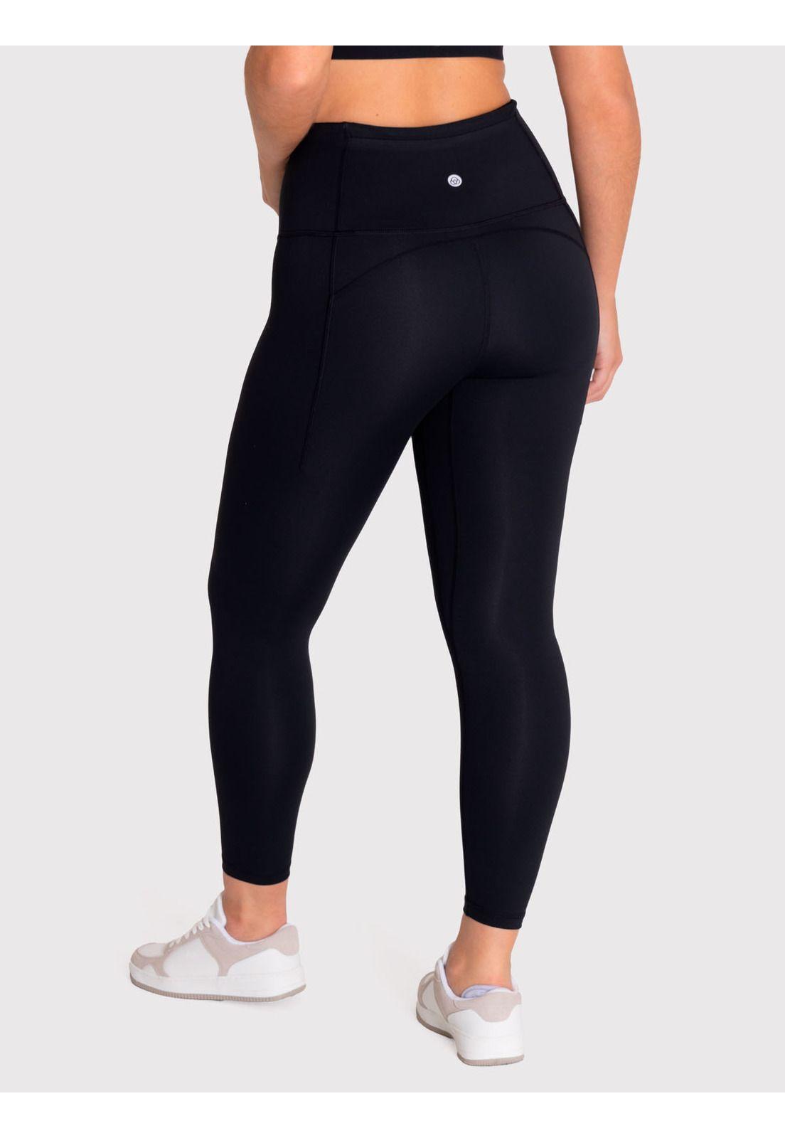 Calza 7/8 Mujer Ankle Irene Negra-2