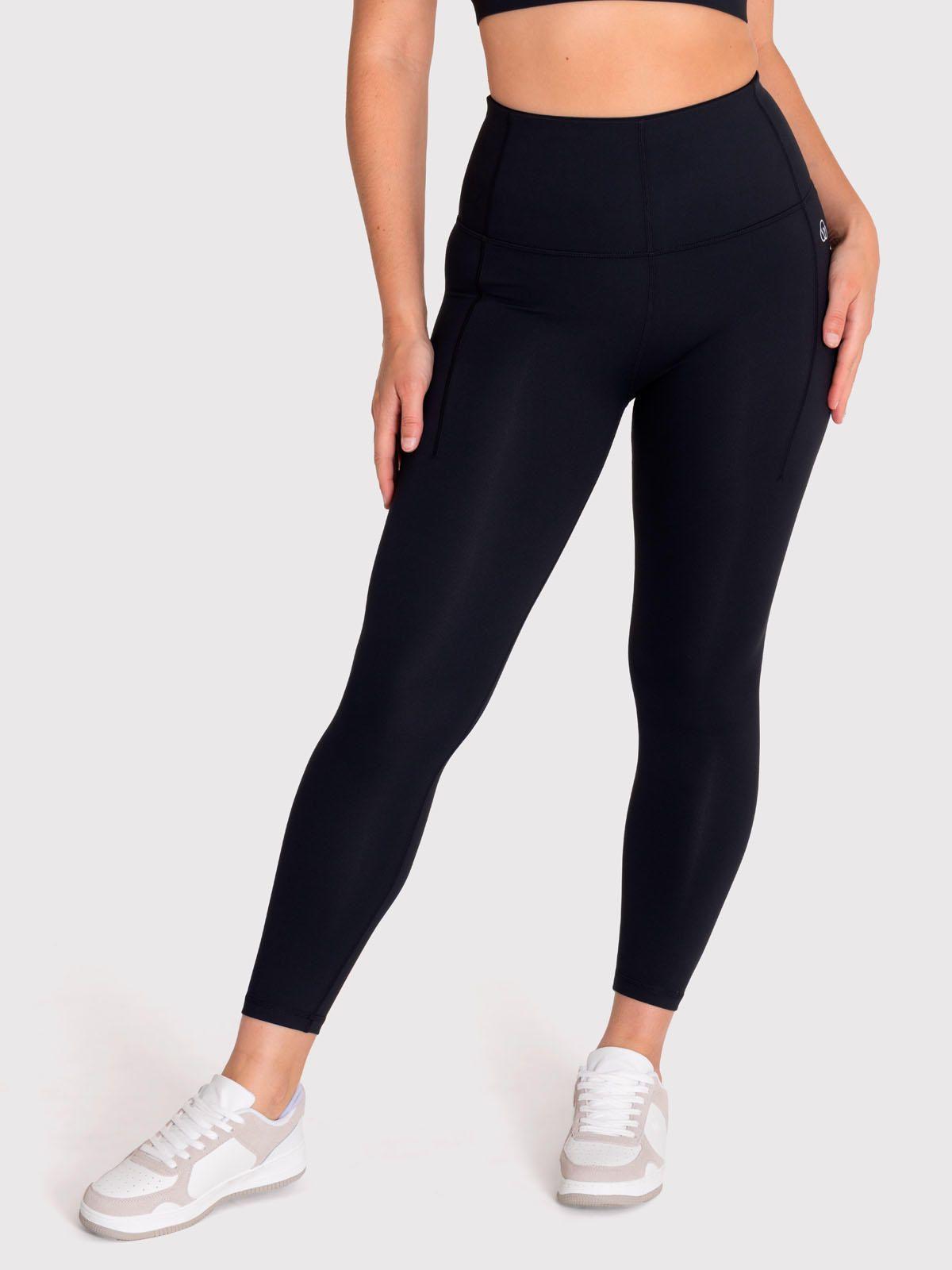 Calza 7/8 Mujer Ankle Irene Negra-0