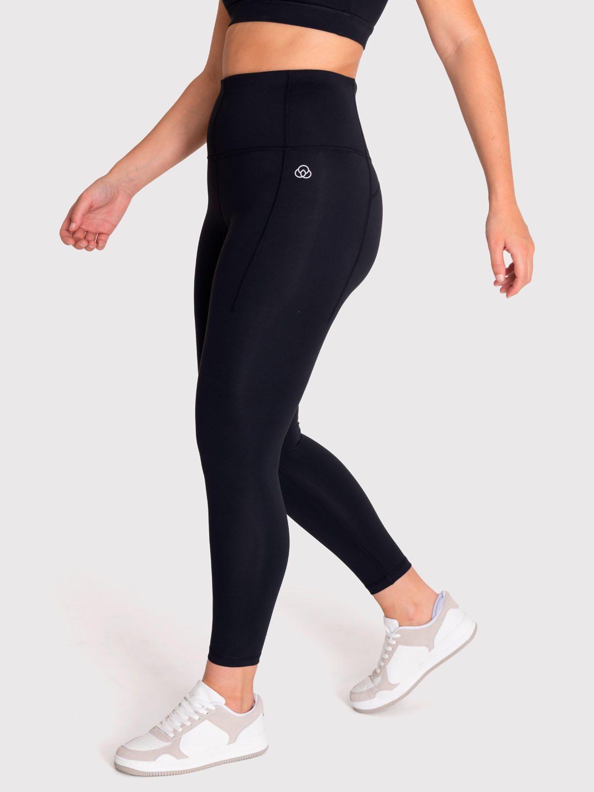 Calza 7/8 Mujer Ankle Irene Negra-1