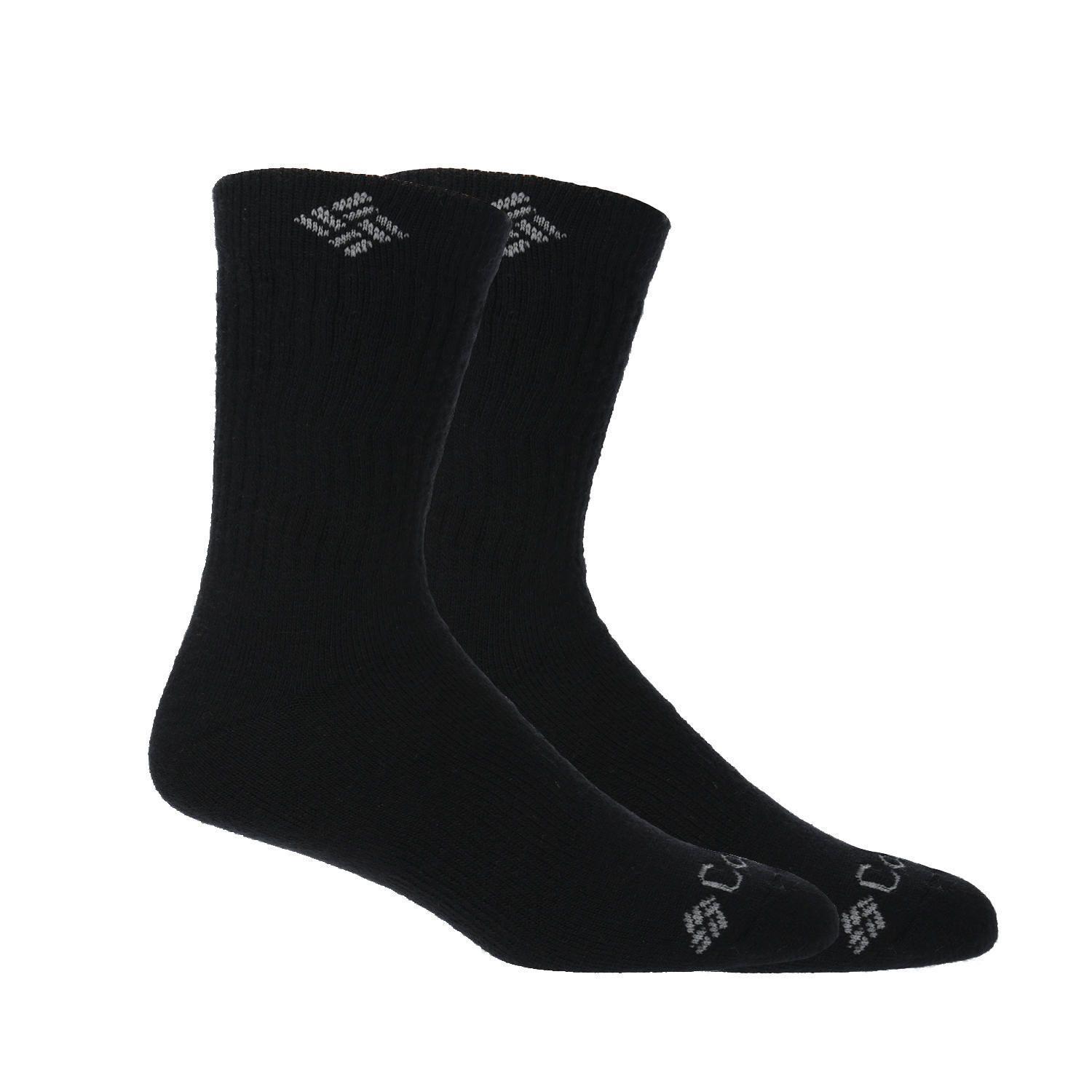 Calcetin Unisex Crew Arch Support Negro-1