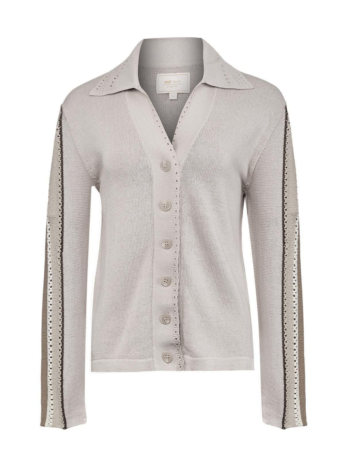 Sweater Algodón Orgánico Mujer Angelonia Beige-0