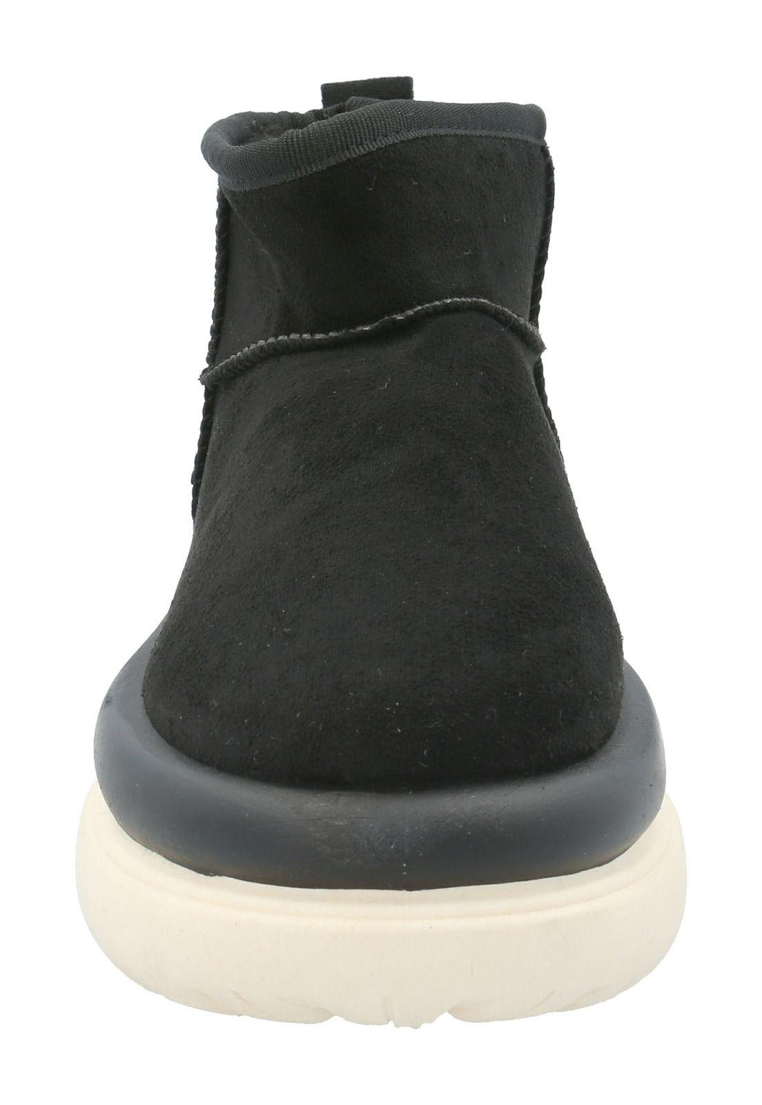 Pantufla Mujer Bichi Negro-3