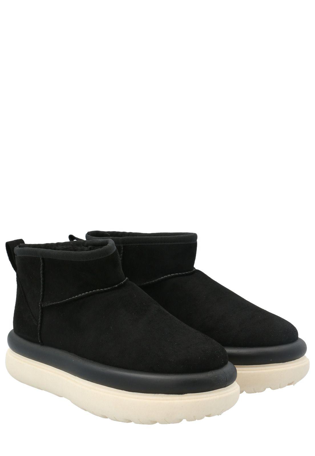 Pantufla Mujer Bichi Negro-8