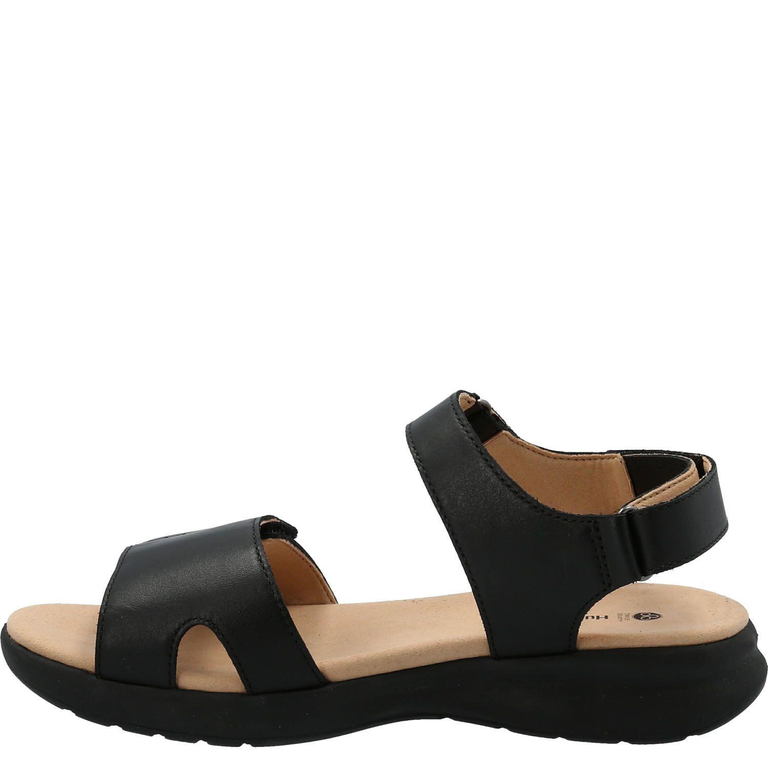 Sandalia Cuero Mujer Spinal Qtr Stp Negro-4