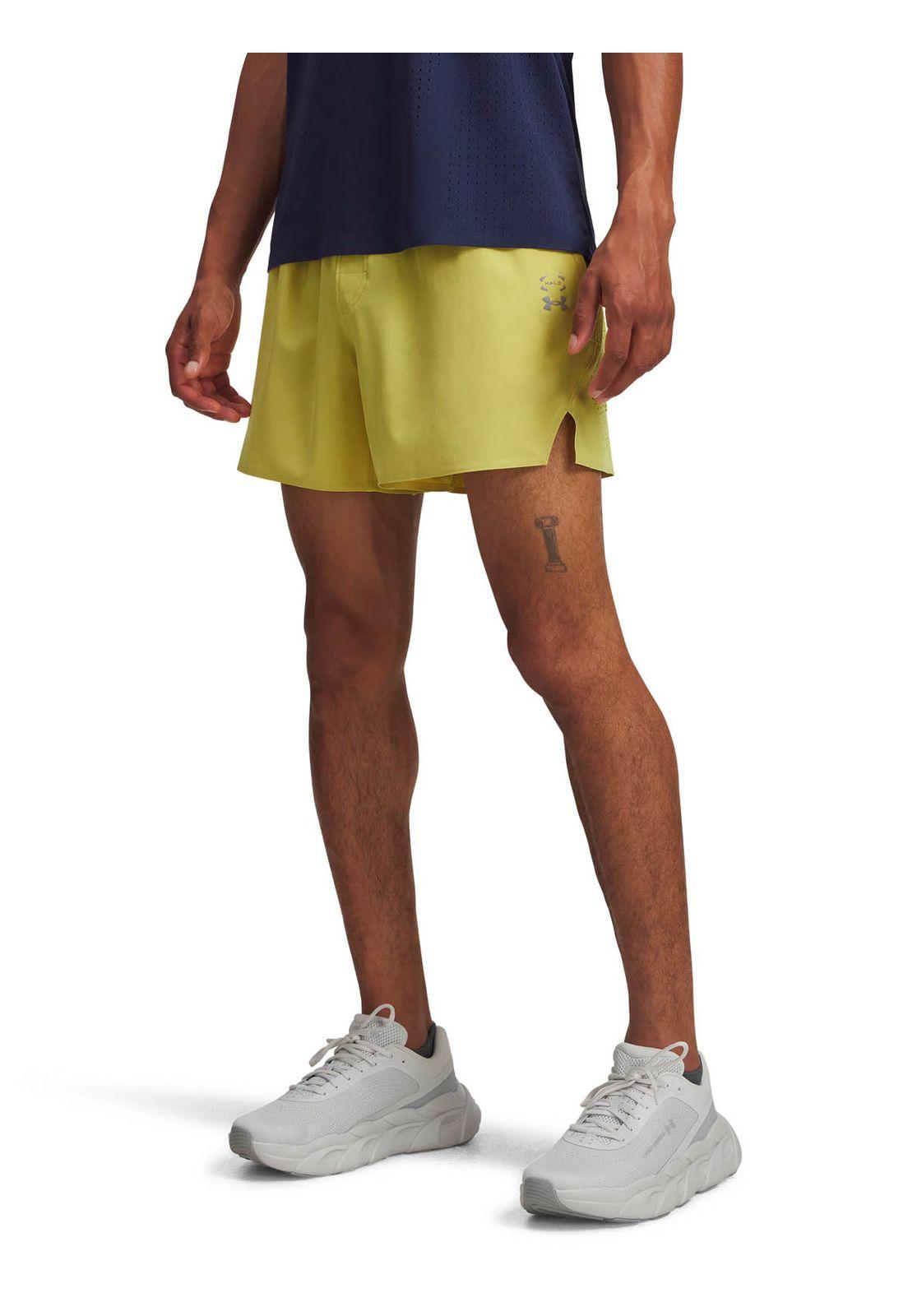 Short Training para hombre Halo Train Amarillo -3