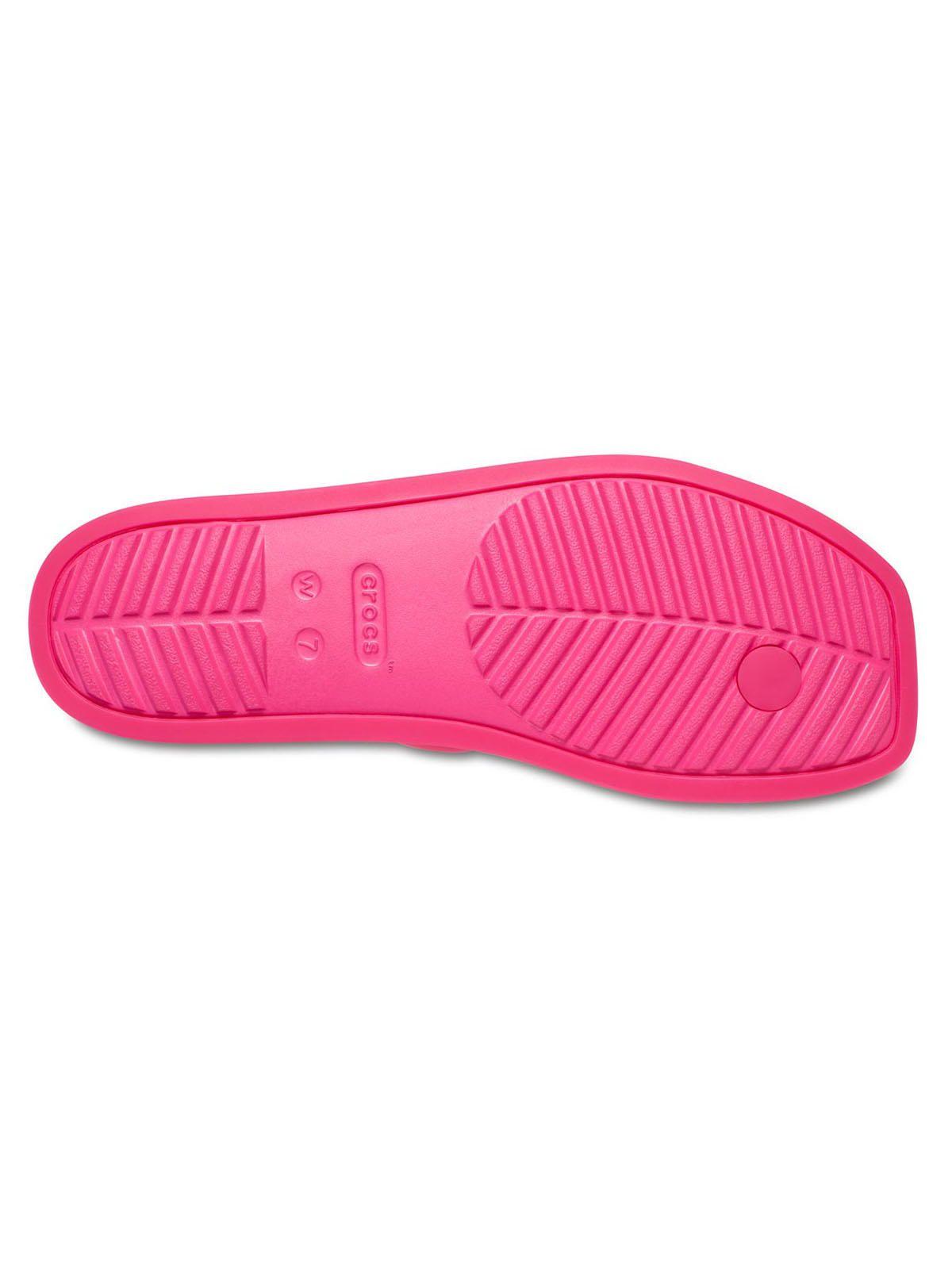 Sandalia Crocs Mujer Miami Toe Loop Sdl Rosado-5