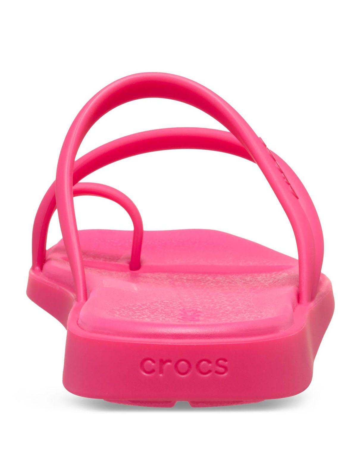 Sandalia Crocs Mujer Miami Toe Loop Sdl Rosado-7