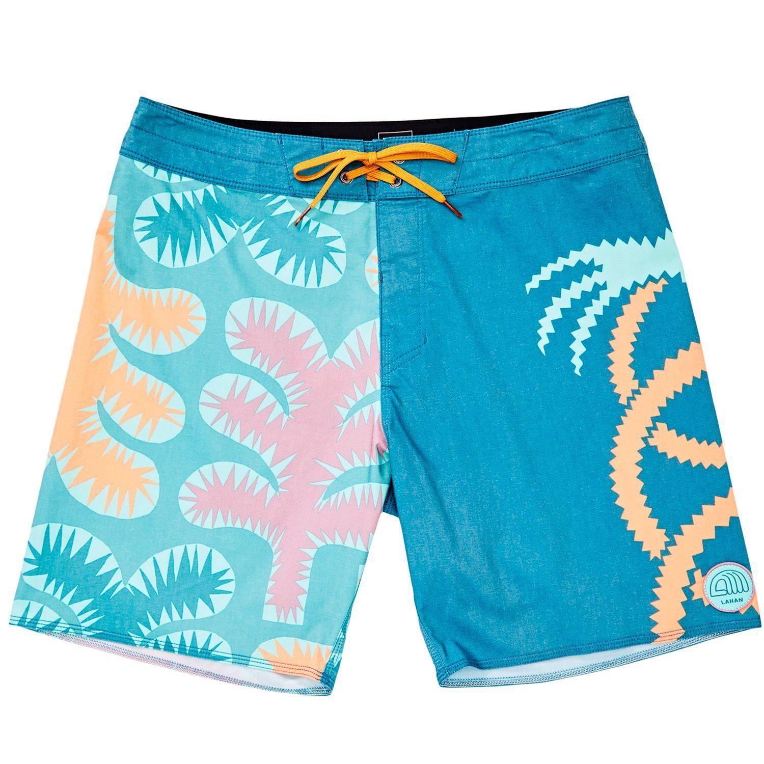 Traje De Baño Hombre Strange Flora Naranjo-0