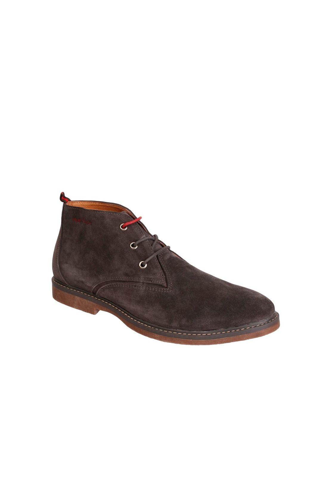 Botin Cuero New Safari Gris-0