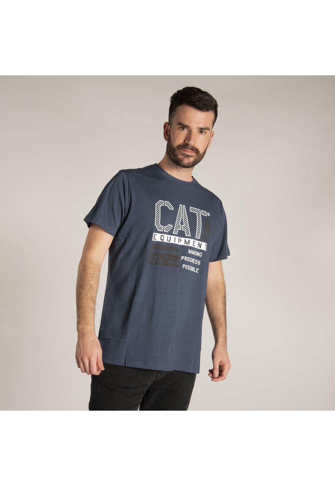 Polera M/C Hombre Fdtn Block Equipment Azul-0