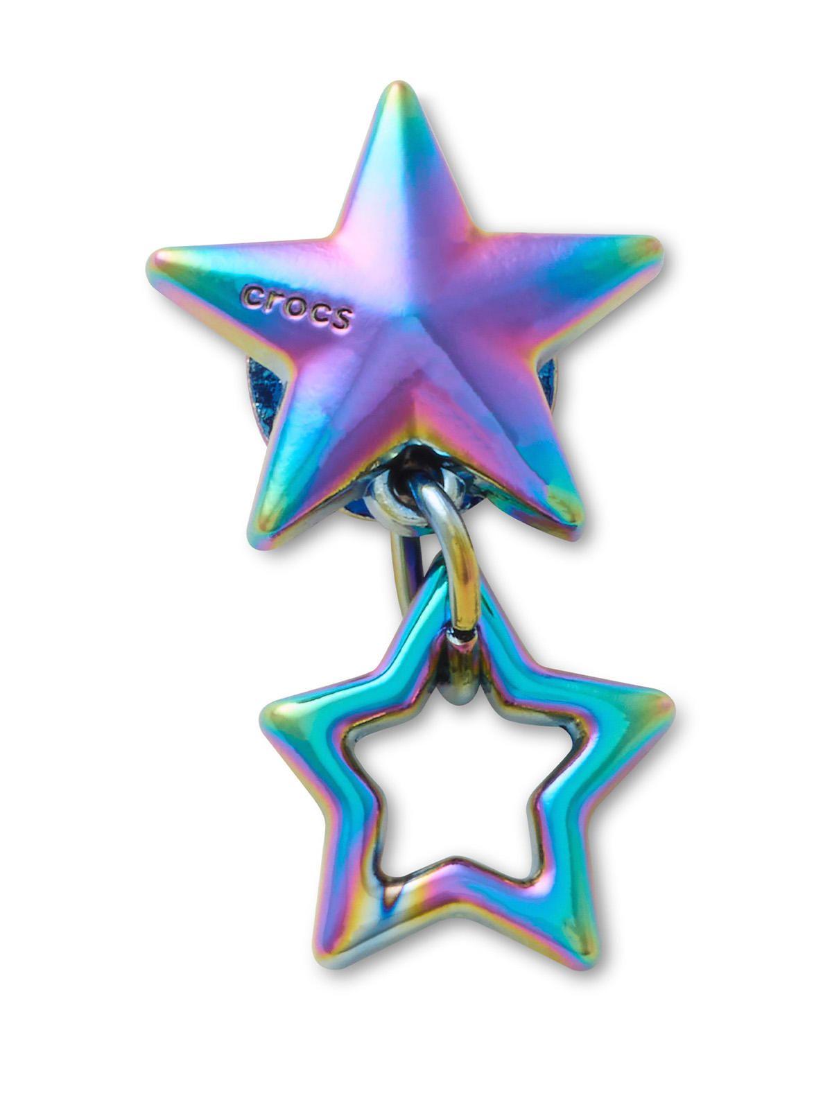Jibbitz Estrella Tornasol Metalizada Crocs-0