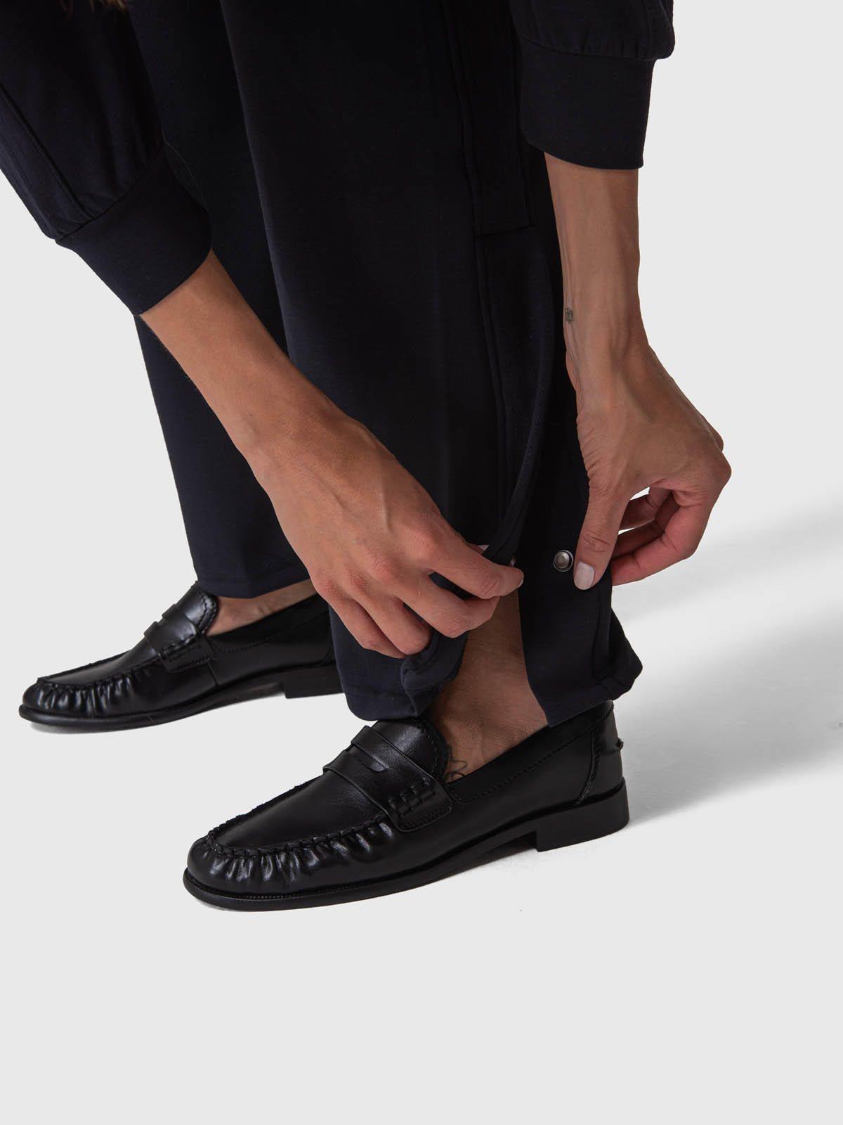 Pantalón Modal Aloe Negro-3