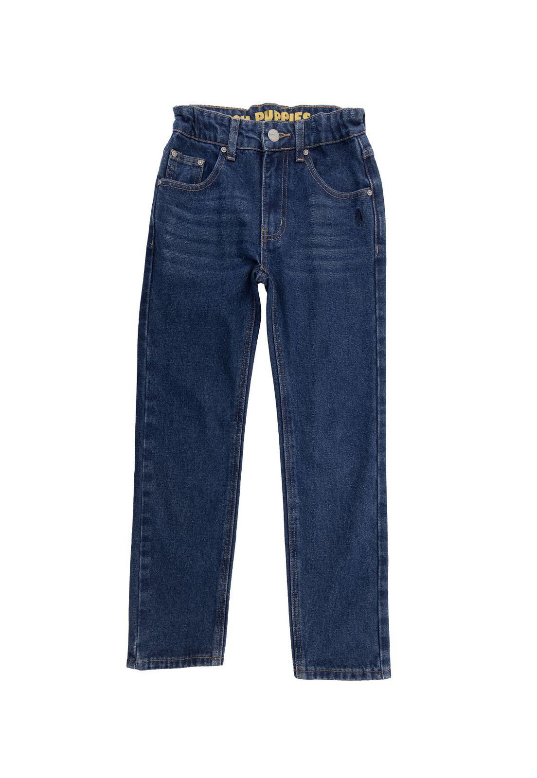 Jeans Bruno Niño Azul-0