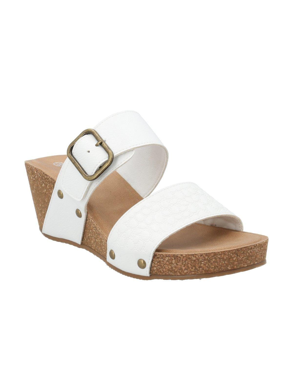 Sandalia Mujer Margarita Blanco-0